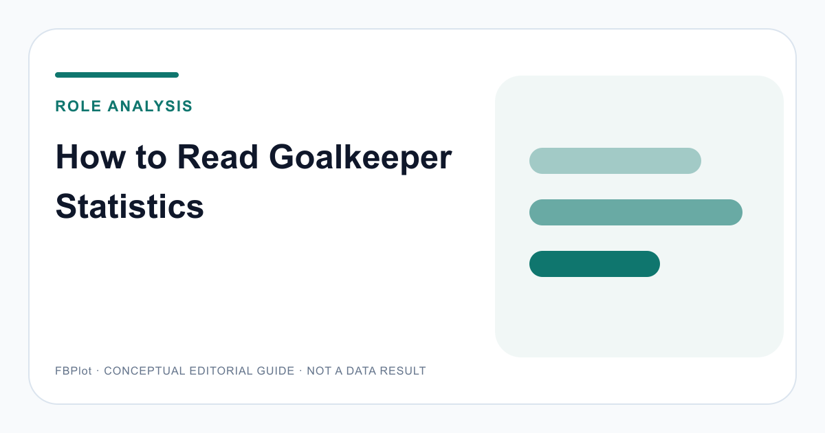 How to Read Goalkeeper Stats Beyond Saves and Clean Sheets